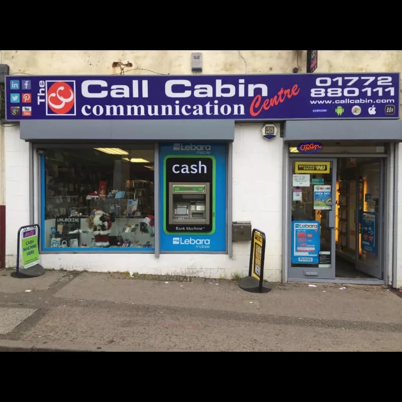 CallCabin technician supporting customer, Preston